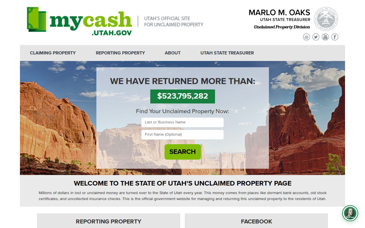 Herriman people search Utah unclaimed property name records